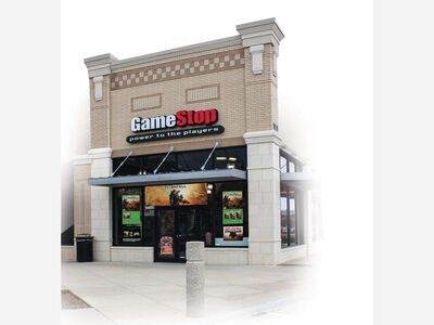 GameStop is a store in the Hamden Plaza that sells new and used video games.