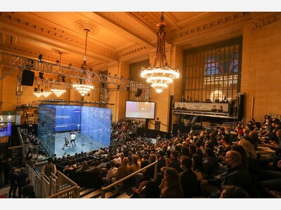 J.P. Morgan Squash Tournament at Grand Central