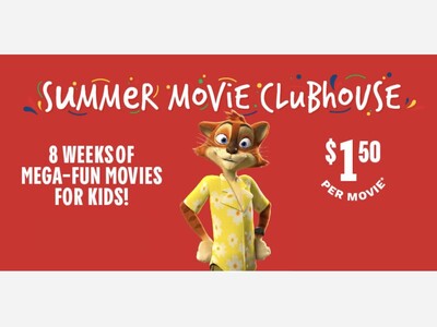 Cinemark Summer Movie Clubhouse 2023