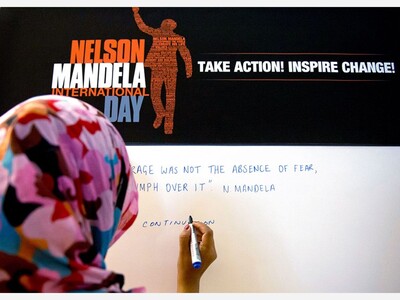 Make a Difference in Honor of Nelson Mandela