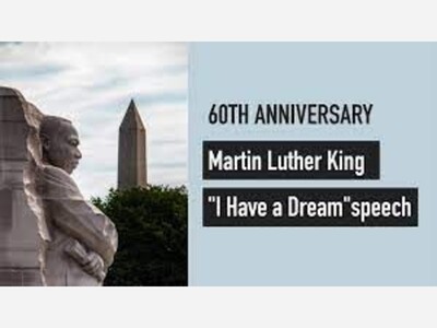This August 28th will mark the 60th anniversary of the  I Have A Dream  speech.
