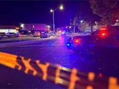 Part of Whitney Avenue in Hamden is closed after a driver hit a utility pole this morning.