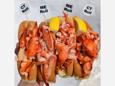 The Cousins Maine Lobster Food Truck will be in the Hamden Mart tomorrow.