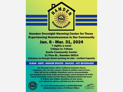 Hamden's Warming Center