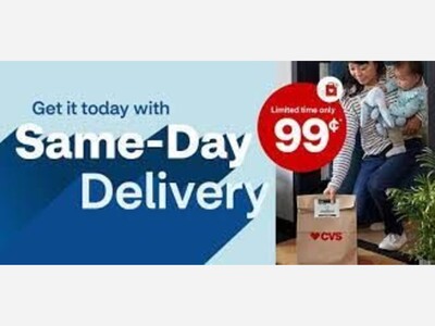 CVS Same-Day Delivery Special