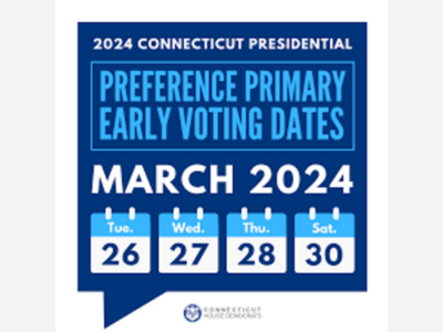 Early voting starts today in Hamden.