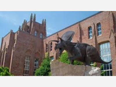 The Peabody Museum of Natural History at Yale University is one of the largest natural history museums in the world.