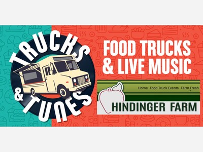 Hindinger Farm will have several food truck events throughout the summer of 2024.