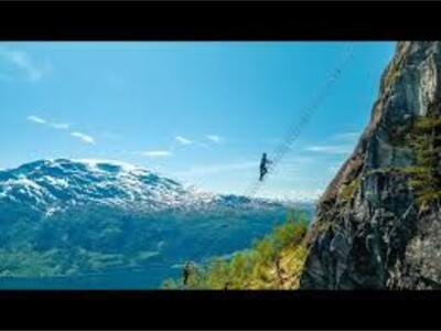 Floating Ladder in Norway