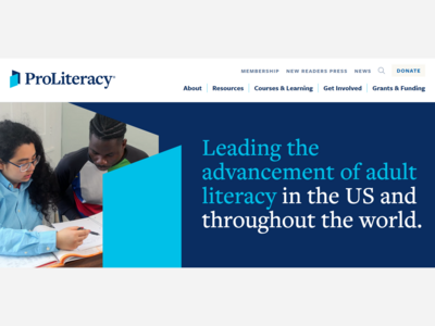 ProLiteracy, a non-profit based in New York, is leading the advancement of adult literacy worldwide.