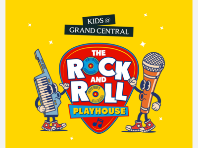 Kids @ Grand Central x Rock and Roll Playhouse!