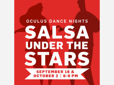 Last FREE Outdoor Salsa Party at  The Oculus celebrating  Hispanic Heritage Month