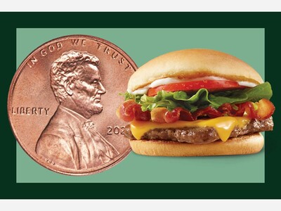 Wendy's 1-Cent Jr. Bacon Cheeseburger Deal