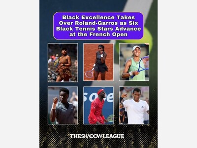 Six Black players achieved a clean sweep of their individual French Open matches on Saturday, May 30, 2026.
