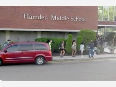 Bomb Scare at Hamden Middle School