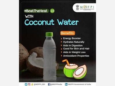 Beat Heat Exhaustion with Coconut Water