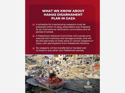 A real chance for peace in Gaza, driven by active international diplomacy.