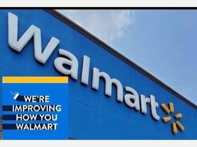 The Walmart expansion project in the Hamden Mart is to begin next month.