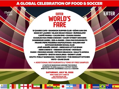 In honor of soccer’s biggest weekend, Eater is hosting a one-day food extravaganza celebrating global cuisine.