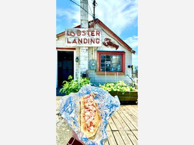 If you are craving a lobster roll, try Lobster Landing in Clinton, Connecticut.