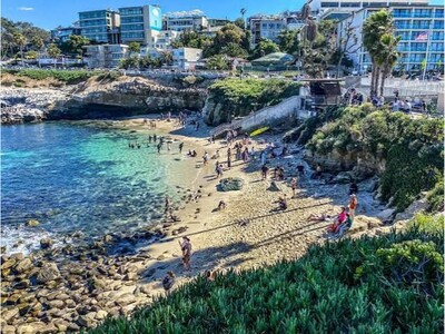 La Jolla Cove in San Diego was ranked the No. 1 beach in the United States in TripAdvisor's Travelers' Choice Awards for 2026. 